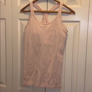 Lululemon light pink tank